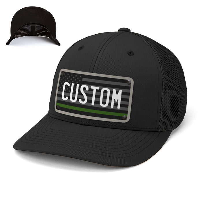 Military First Responder Plate Hat