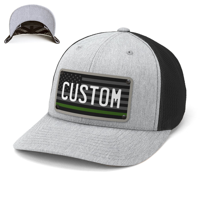 Military First Responder Plate Hat