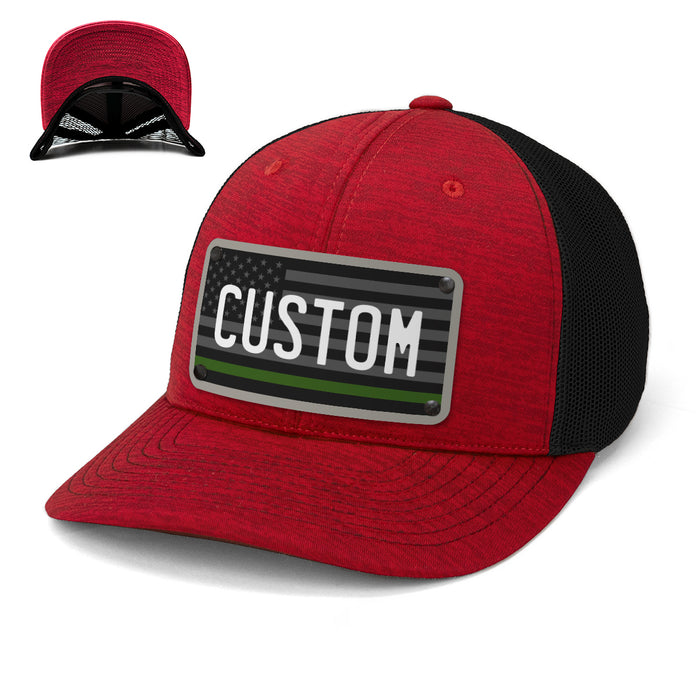 Military First Responder Plate Hat