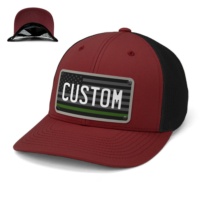 Military First Responder Plate Hat