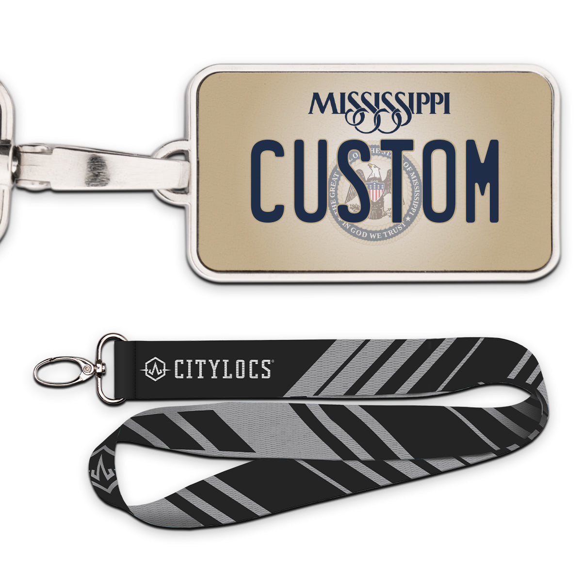 Mississippi 2022 Plate Pendant — CityLocs