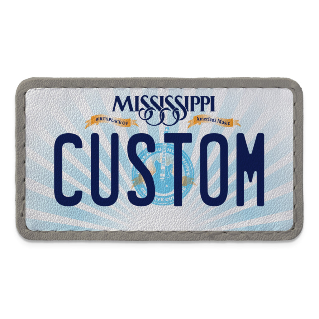 Swap Patch Mississippi License Plate