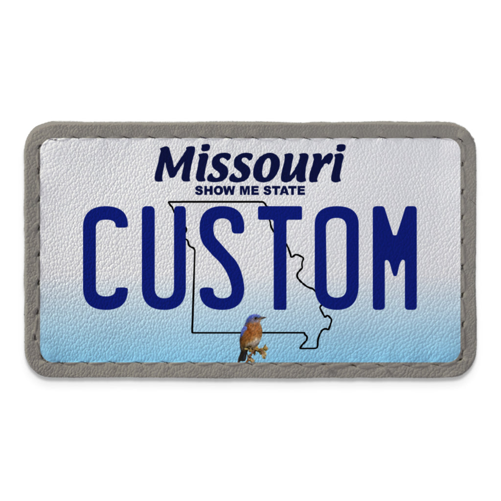 Swap Patch Missouri License Plate