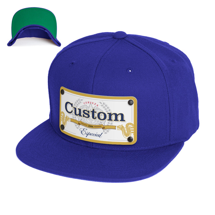 Model Beverage Label Custom Hat