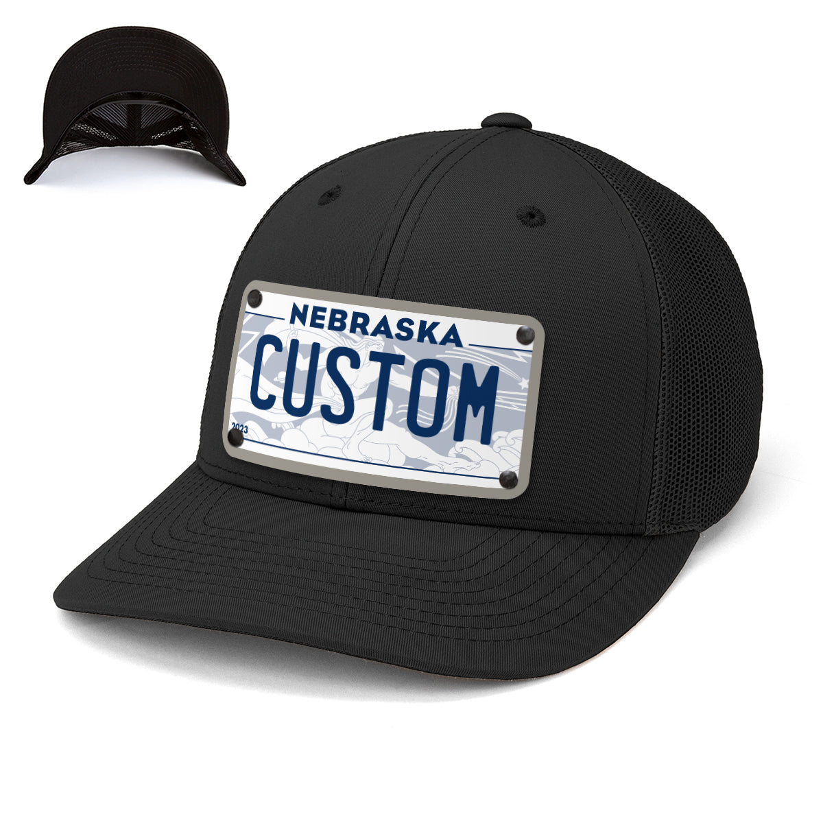 Nebraska 2023 Plate Hat
