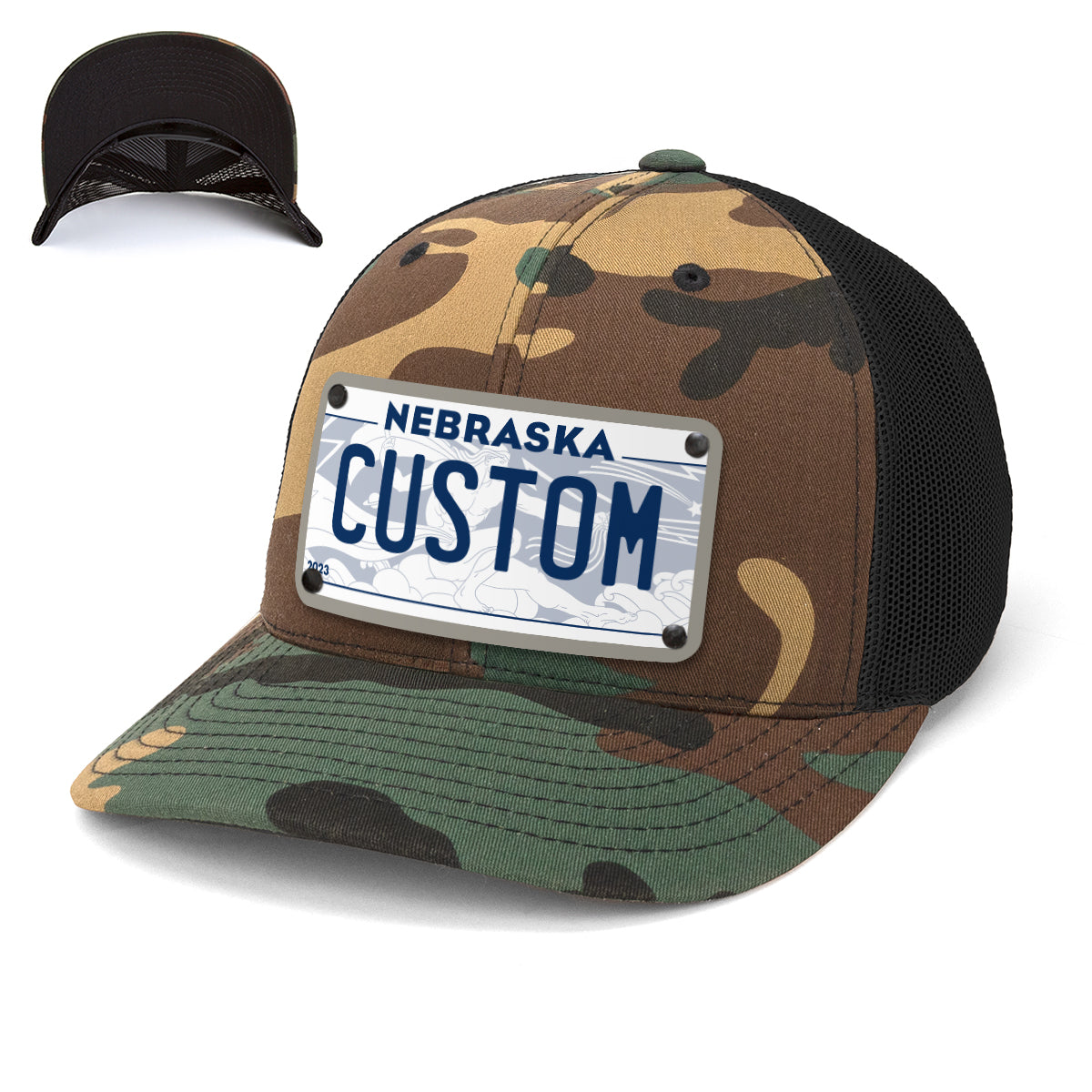 Nebraska 2023 Plate Hat