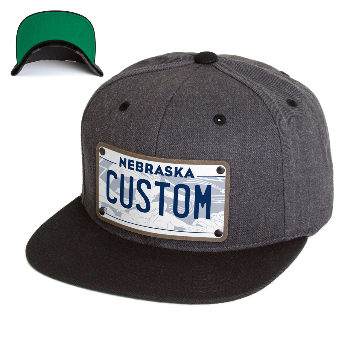 Nebraska 2023 Plate Hat