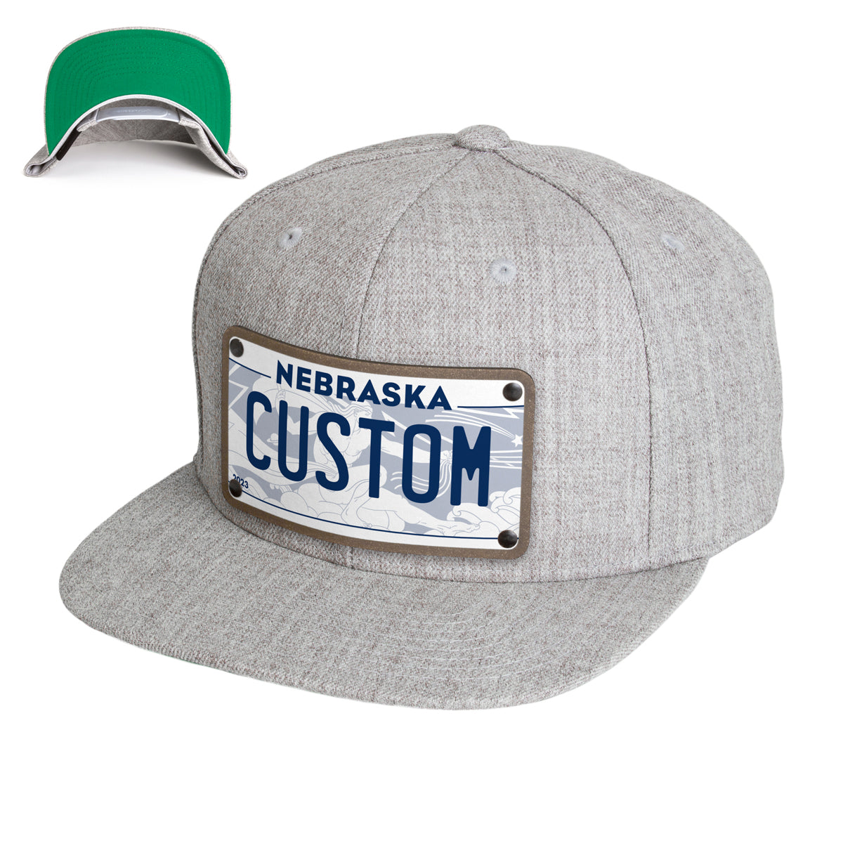 Nebraska 2023 Plate Hat