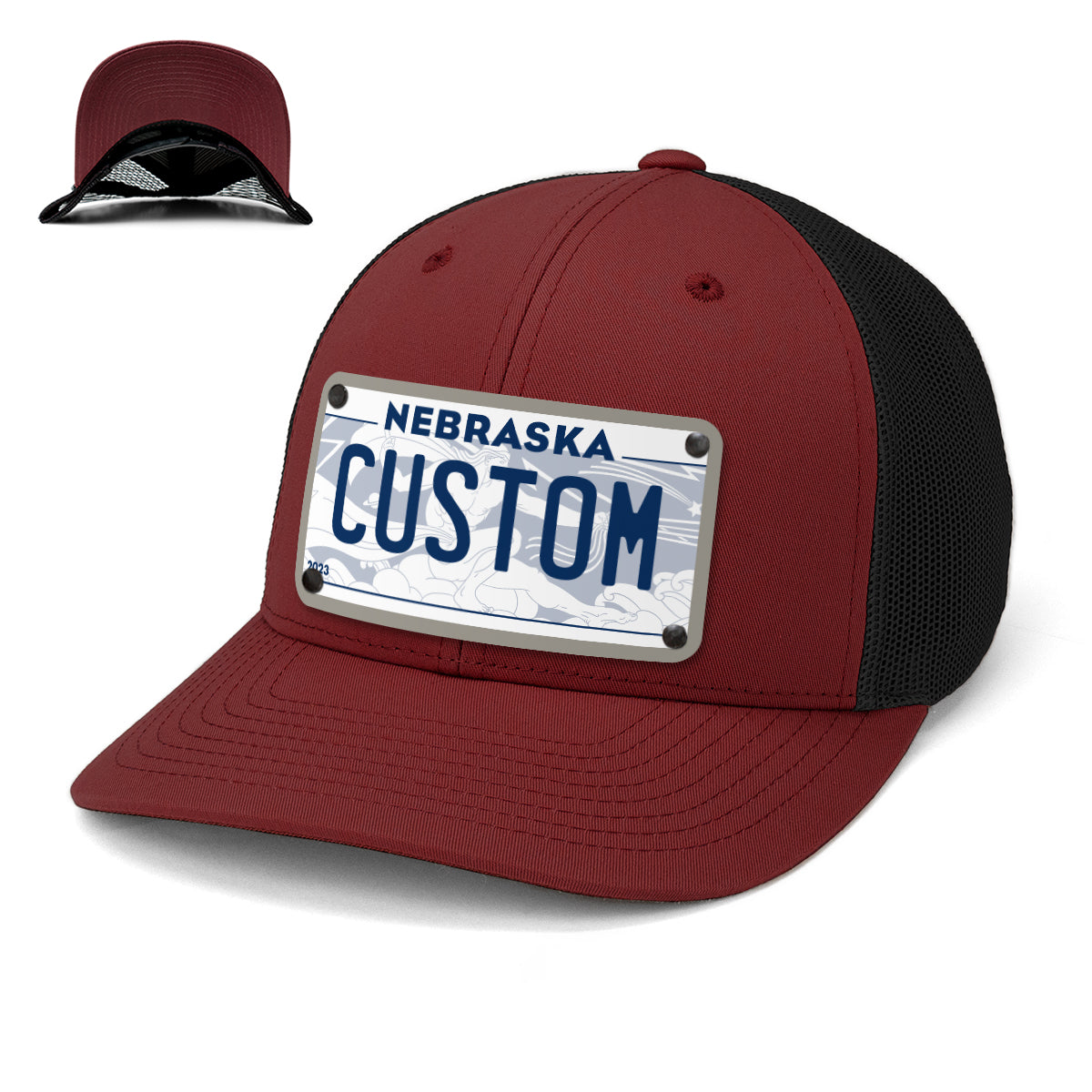 Nebraska 2023 Plate Hat