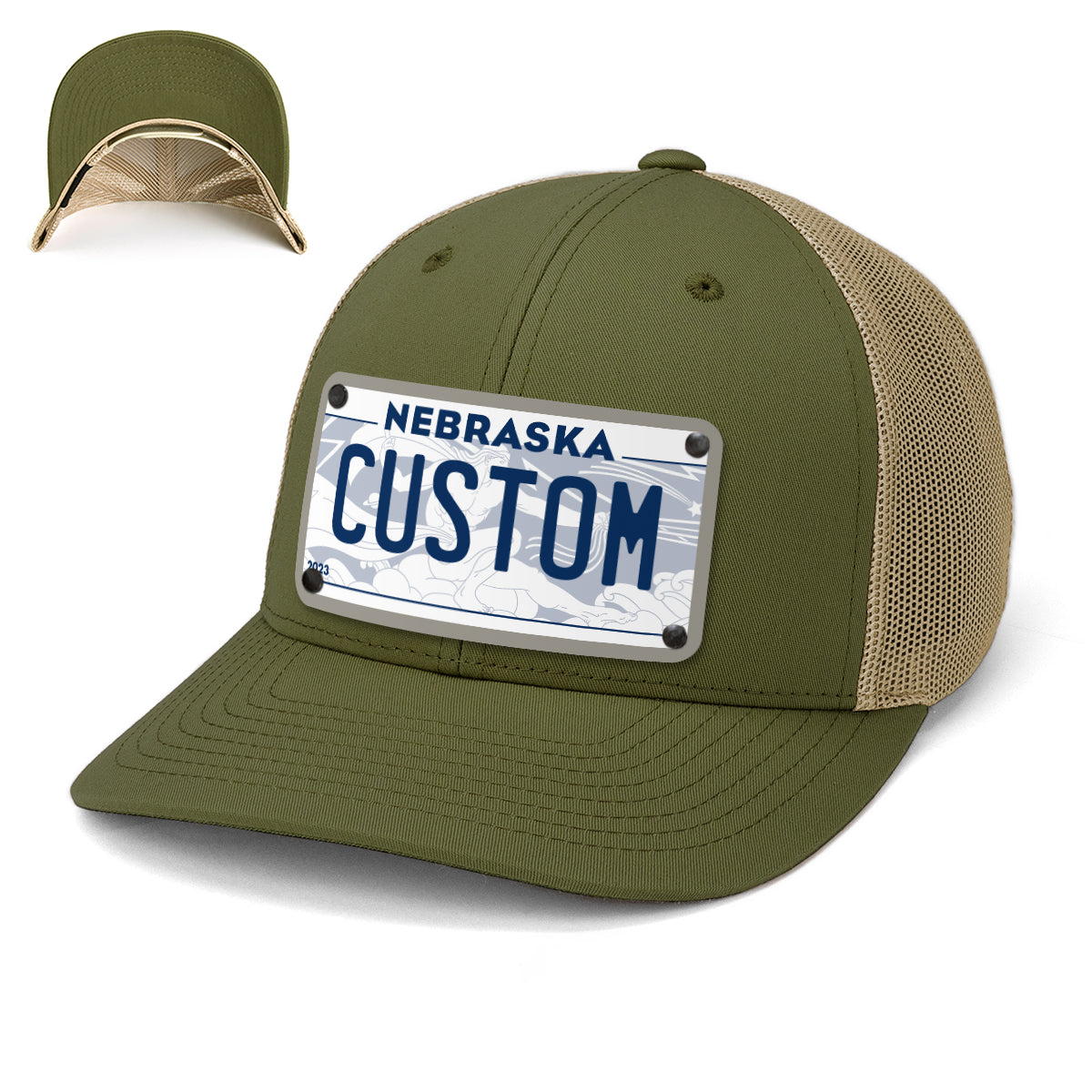 Nebraska 2023 Plate Hat