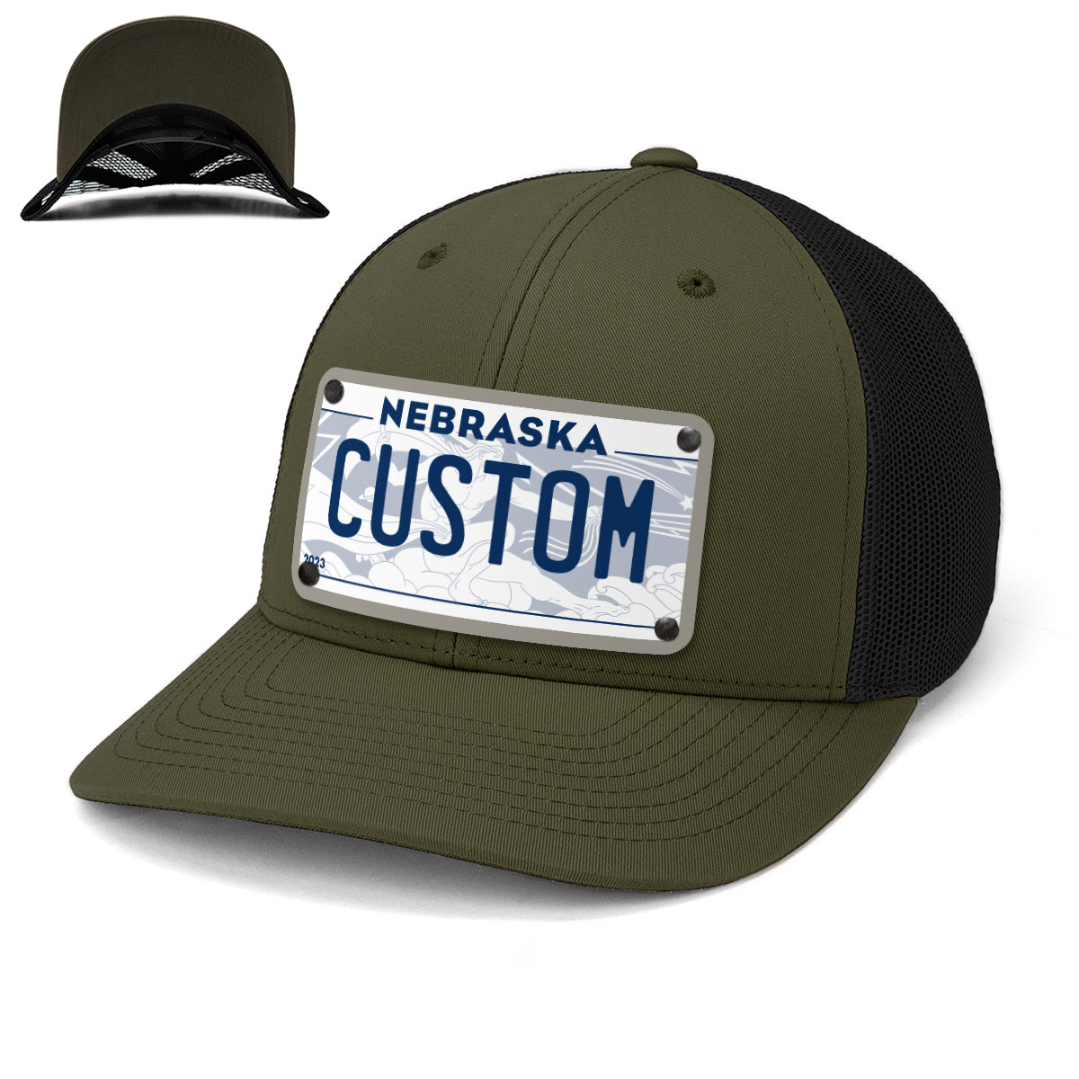 Nebraska 2023 Plate Hat