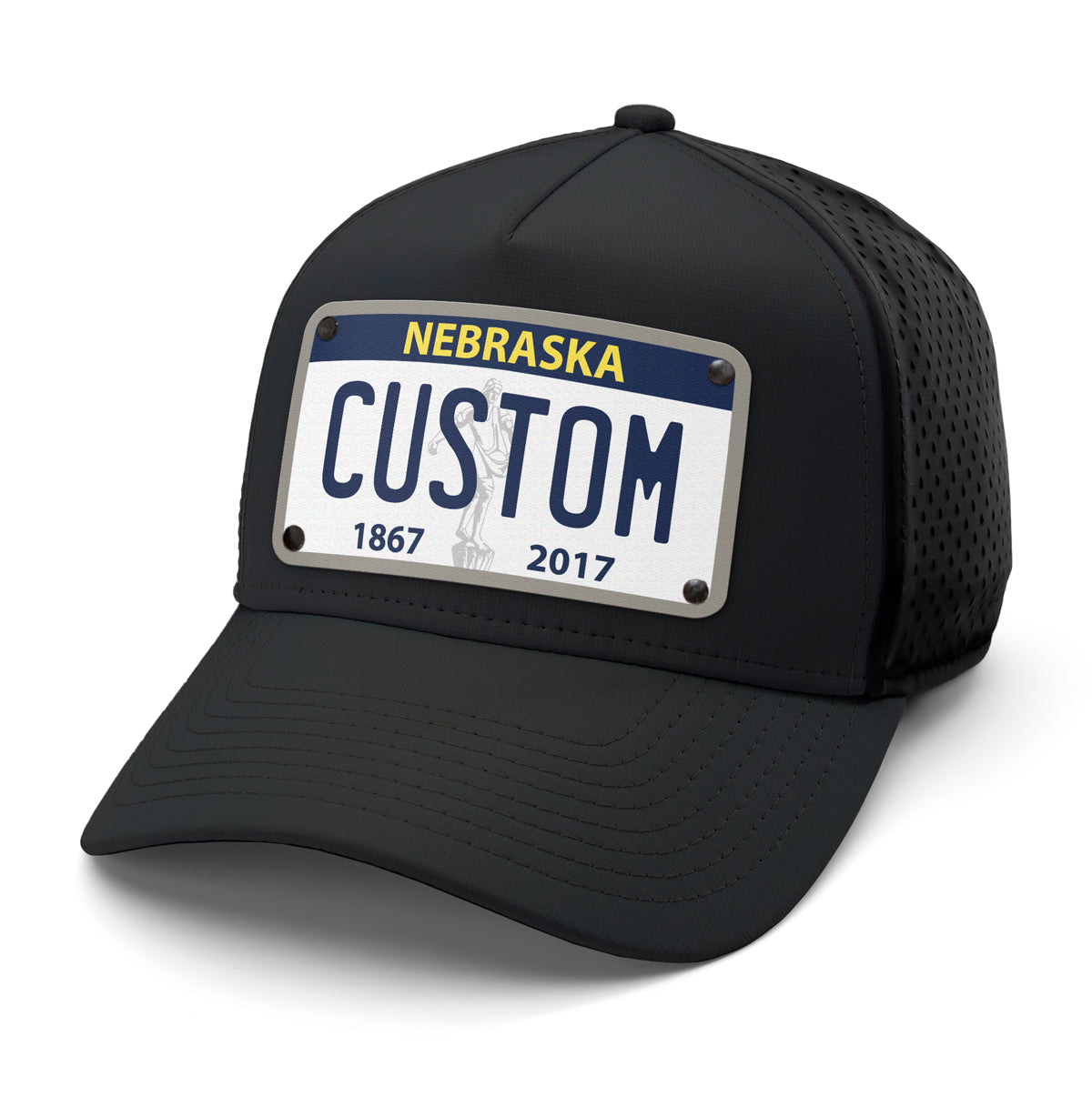 Nebraska Plate Hat