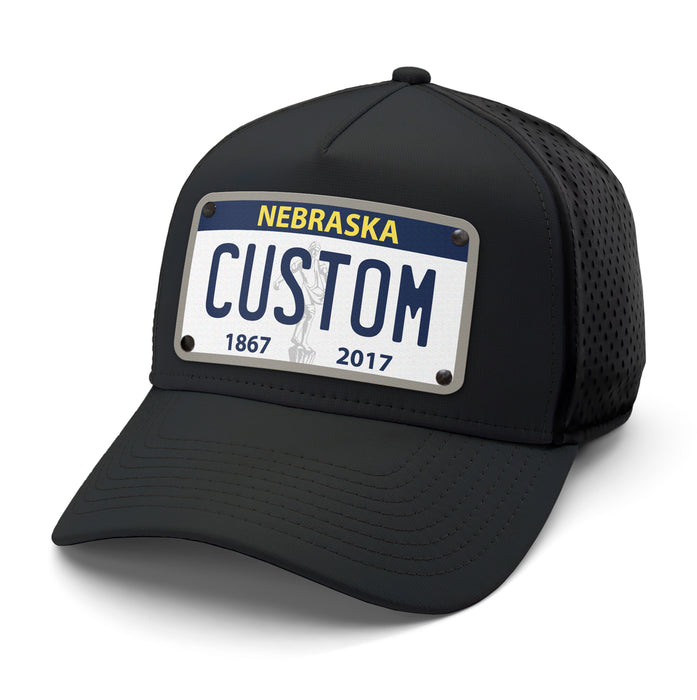 Nebraska Plate Hat