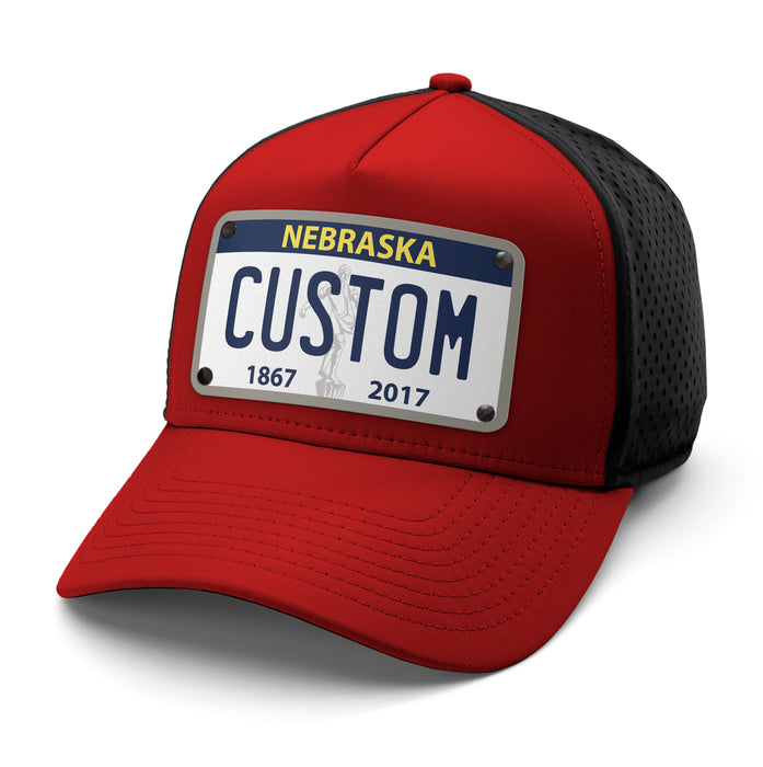 Nebraska Plate Hat