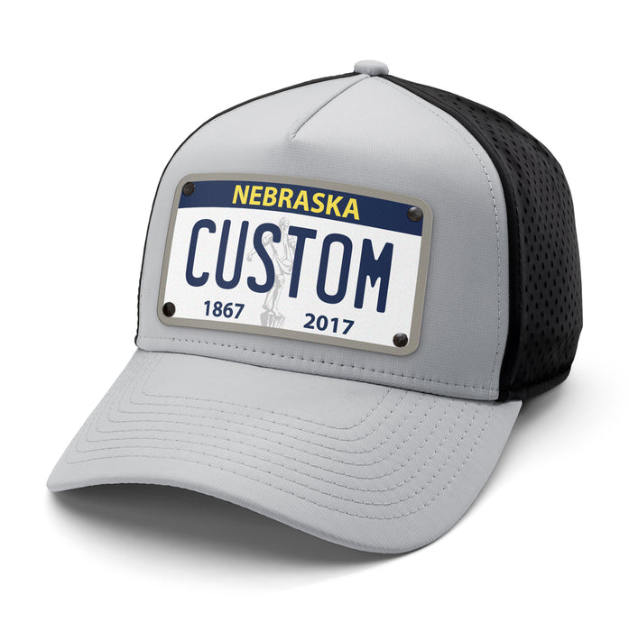 Nebraska Plate Hat