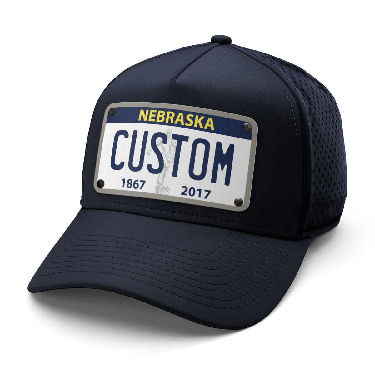 Nebraska Plate Hat