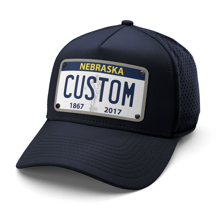 Nebraska Plate Hat