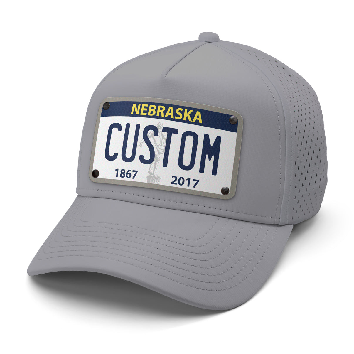 Nebraska Plate Hat