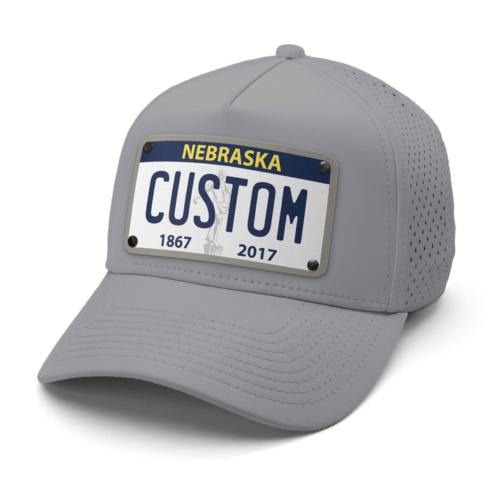 Nebraska Plate Hat