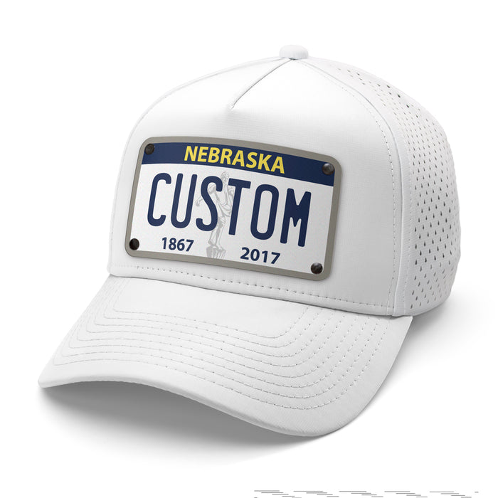 Nebraska Plate Hat