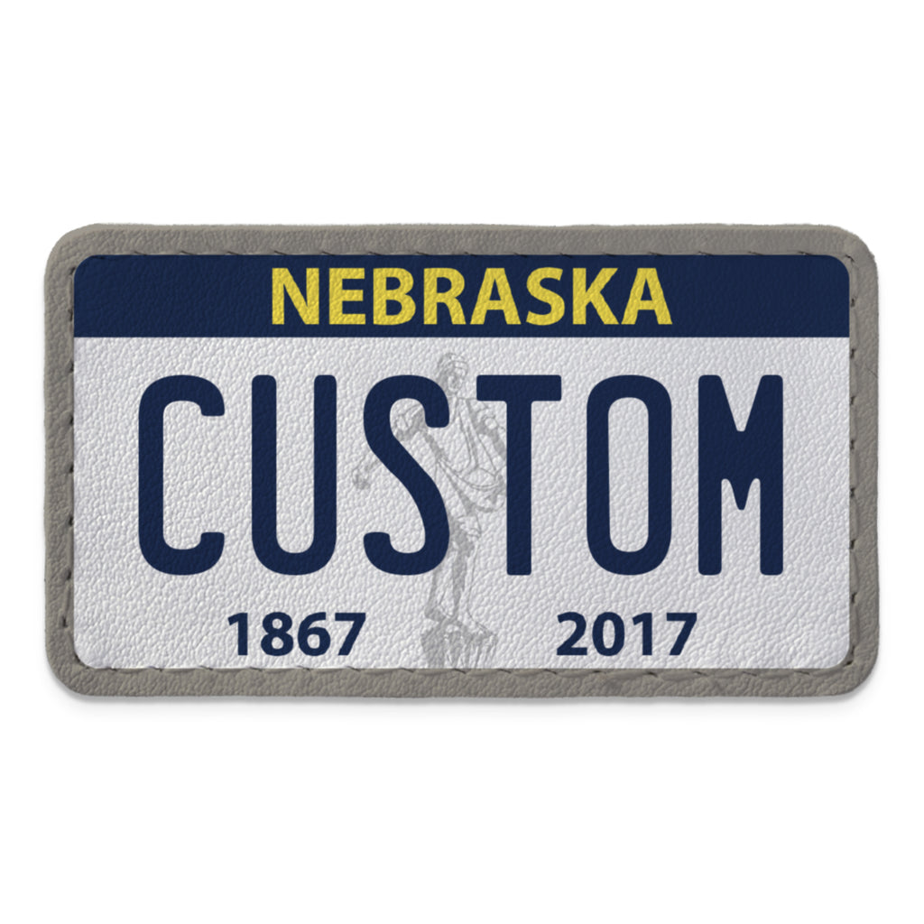 Swap Patch Nebraska License Plate