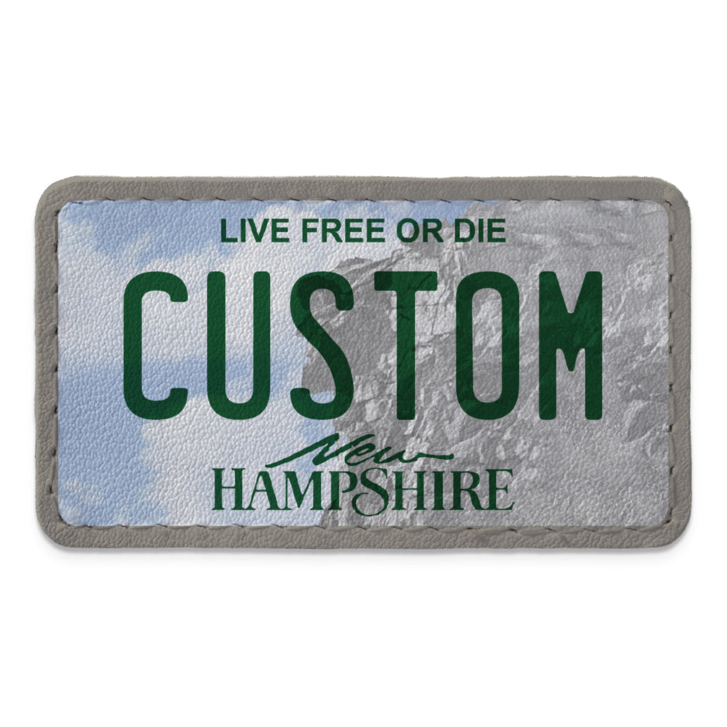 Swap Patch New Hampshire License Plate