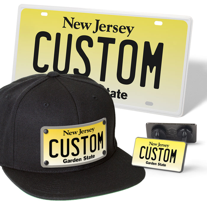 New Jersey License Plate Bundle