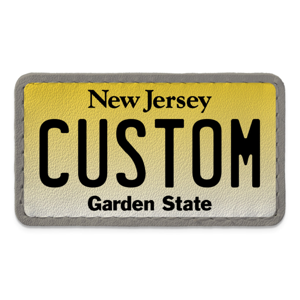 Swap Patch New Jersey License Plate