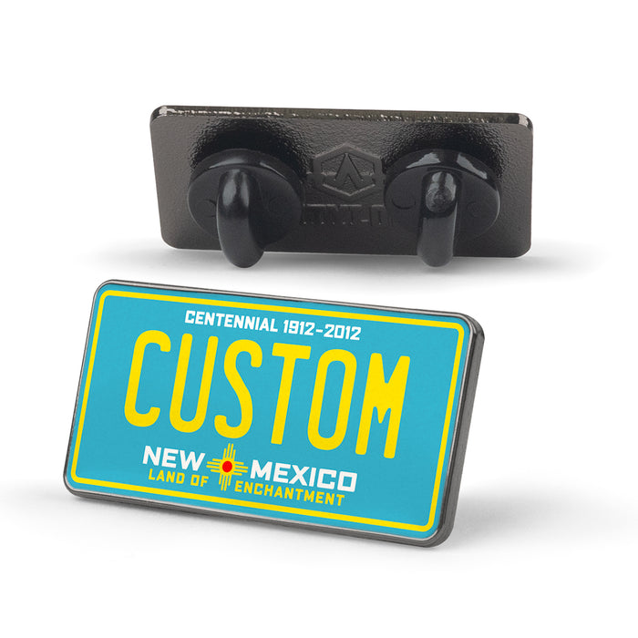 New Mexico 2022 TY License Plate Enamel Pin