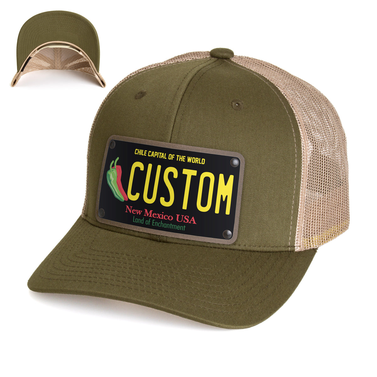 New Mexico Chiles Plate Hat