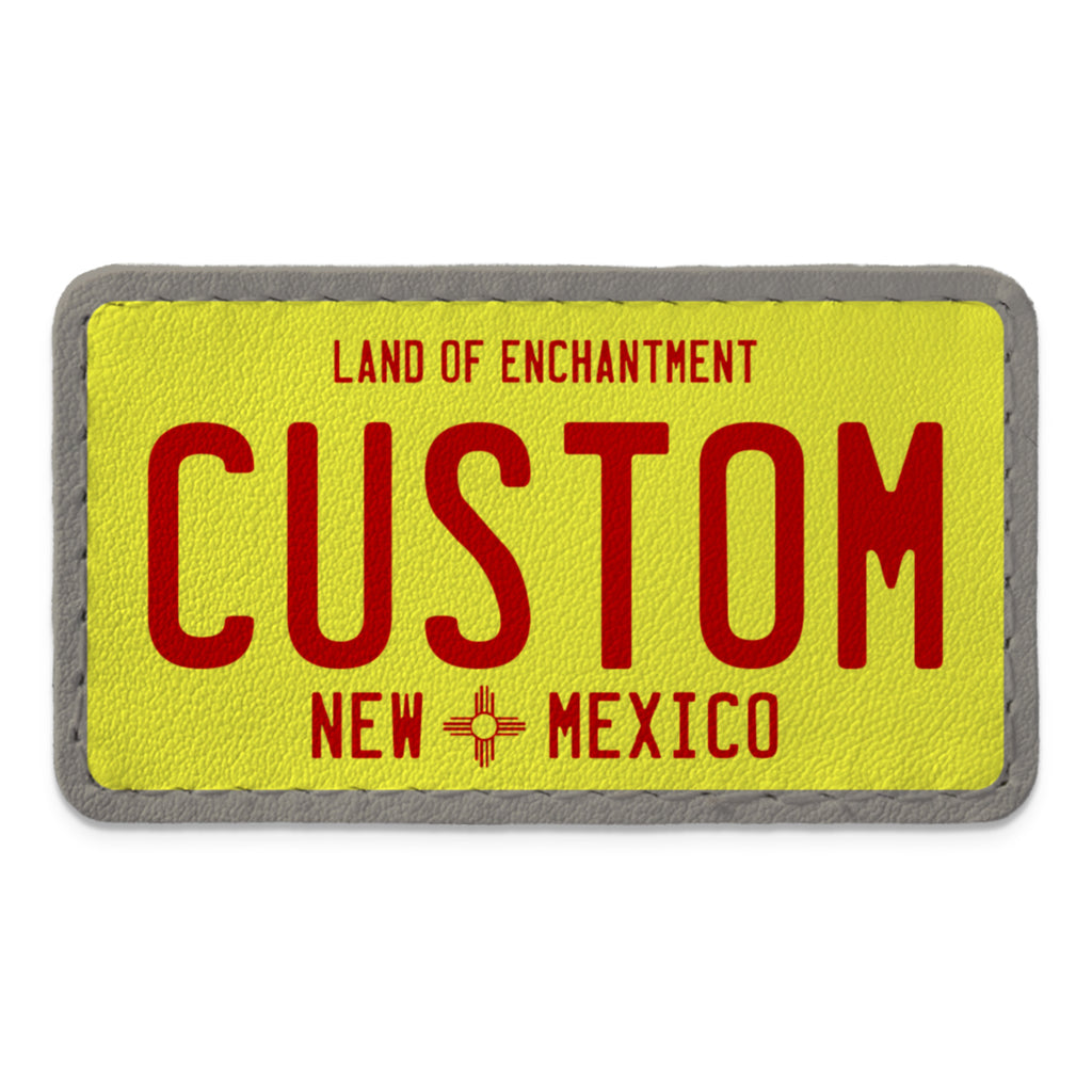 Swap Patch New Mexico License Plate