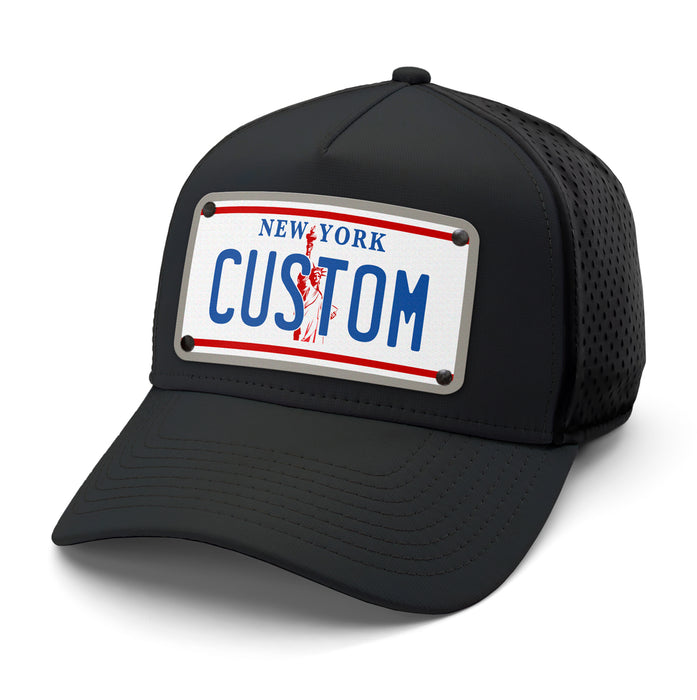 New York White Plate Hat