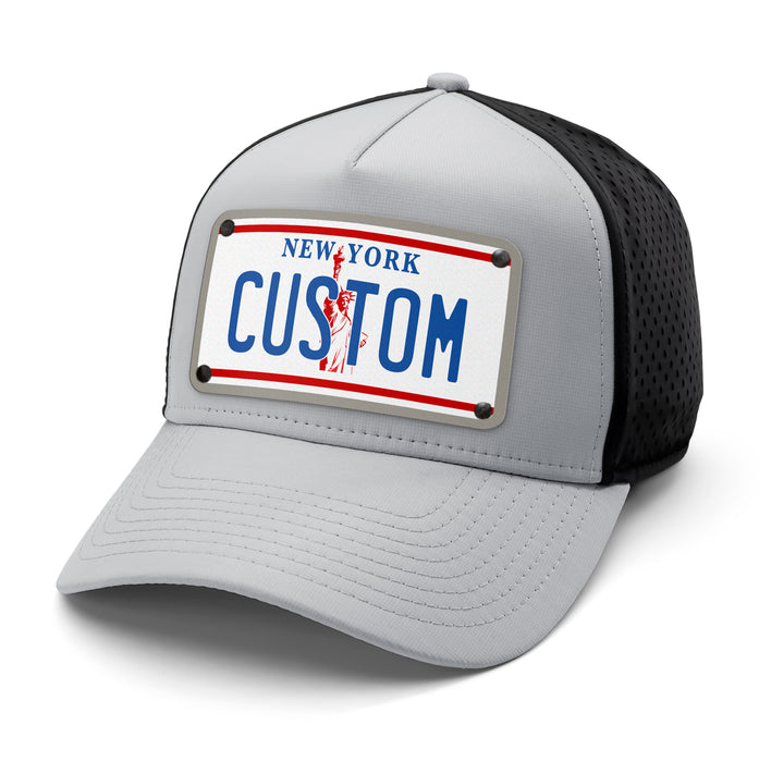 New York White Plate Hat