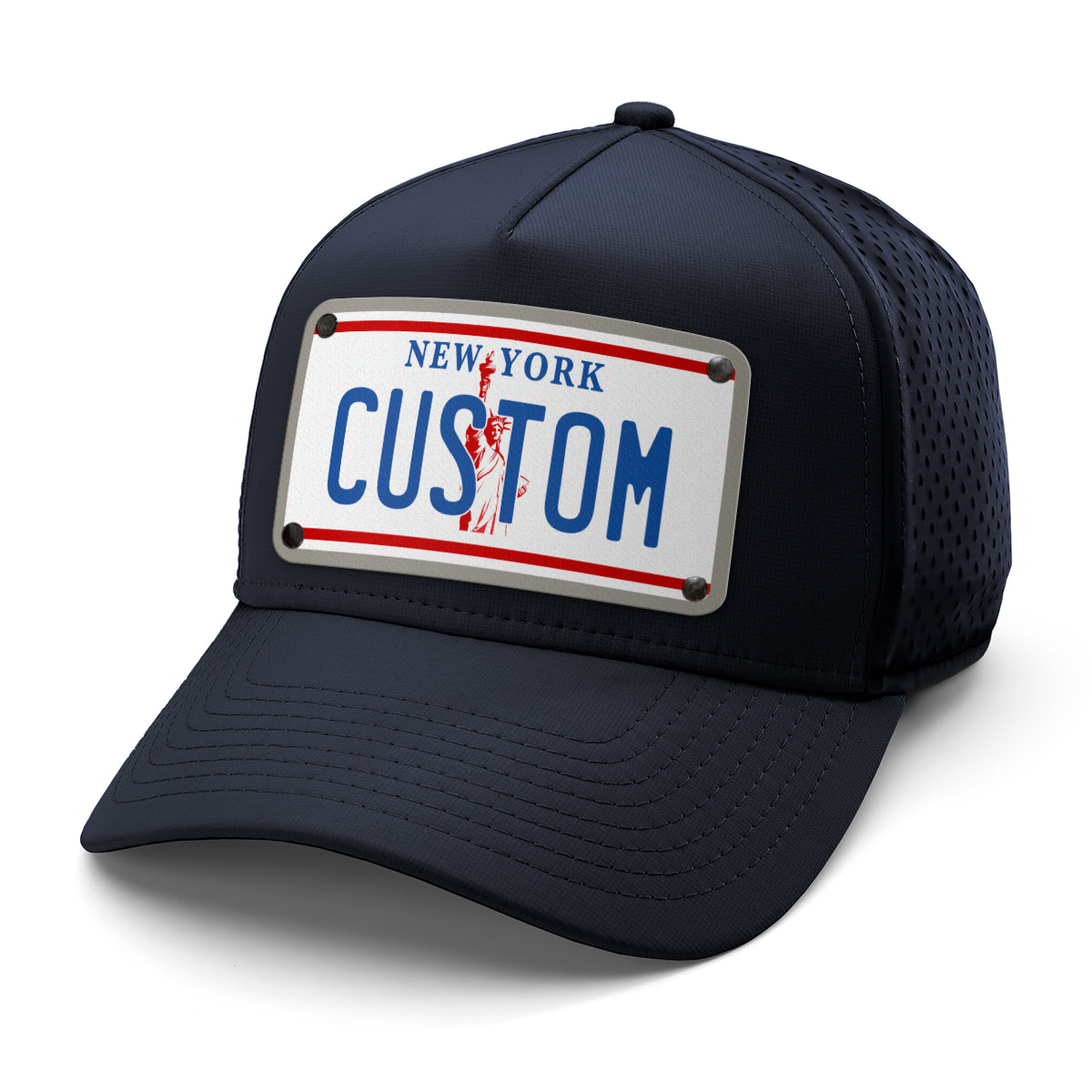 New York White Plate Hat