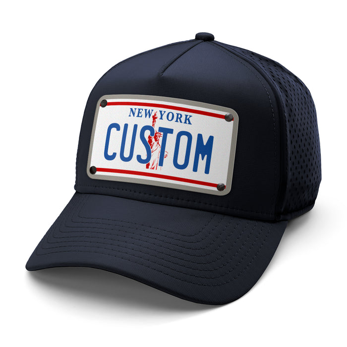 New York White Plate Hat