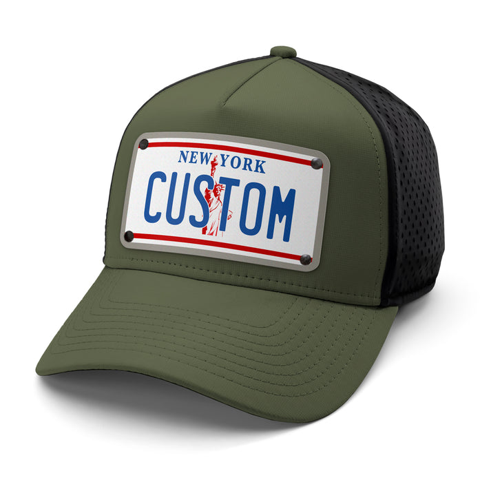 New York White Plate Hat