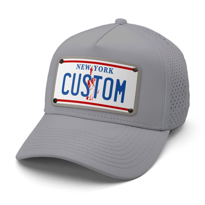 New York White Plate Hat