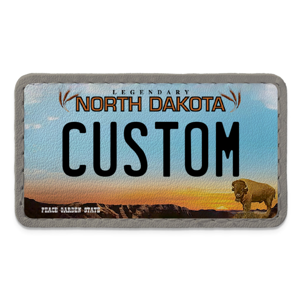 Swap Patch North Dakota 2022 License Plate