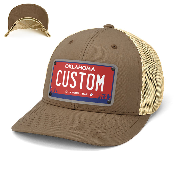 Oklahoma Red Plate Hat