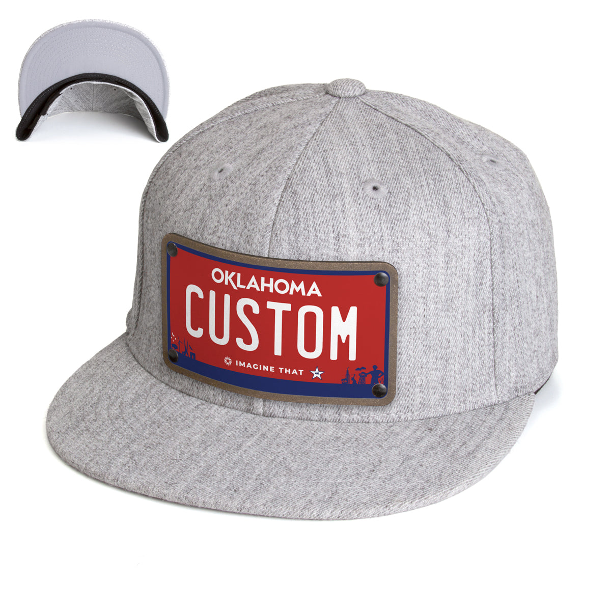 Oklahoma Red Plate Hat