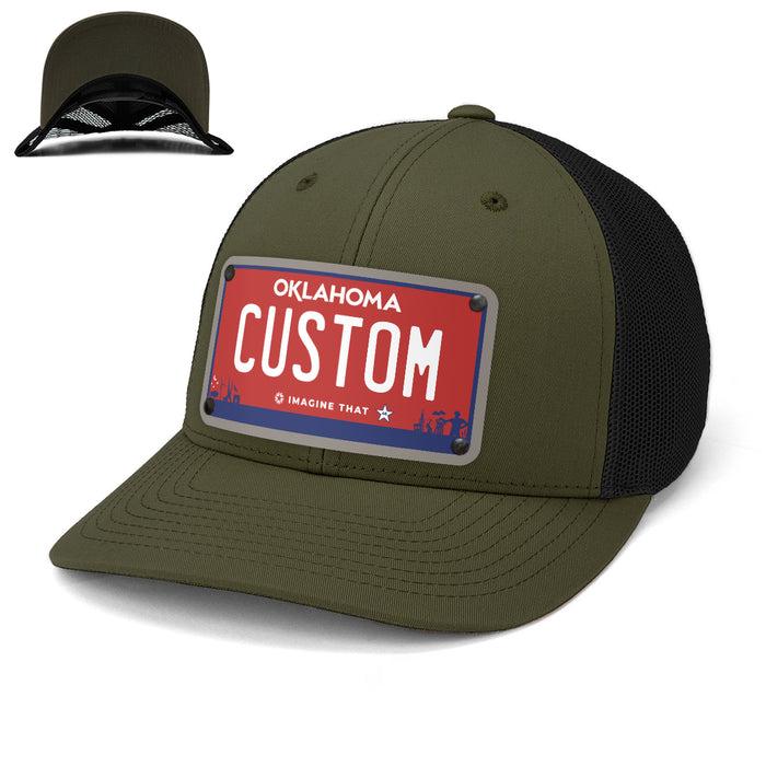 Oklahoma Red Plate Hat