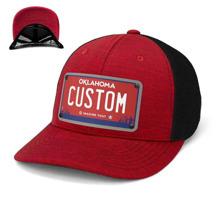 Oklahoma Red Plate Hat