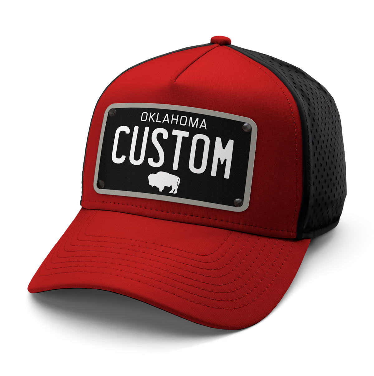 Oklahoma Plate Hat
