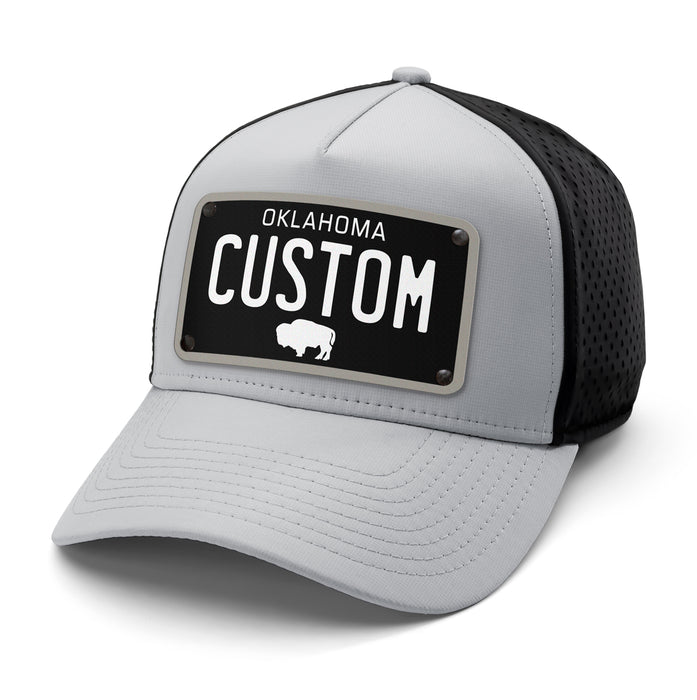 Oklahoma Plate Hat