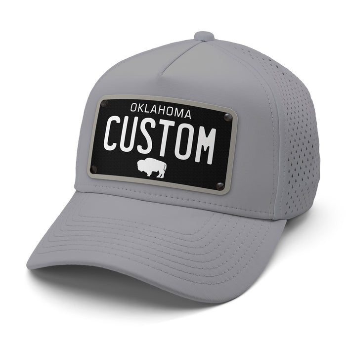 Oklahoma Plate Hat