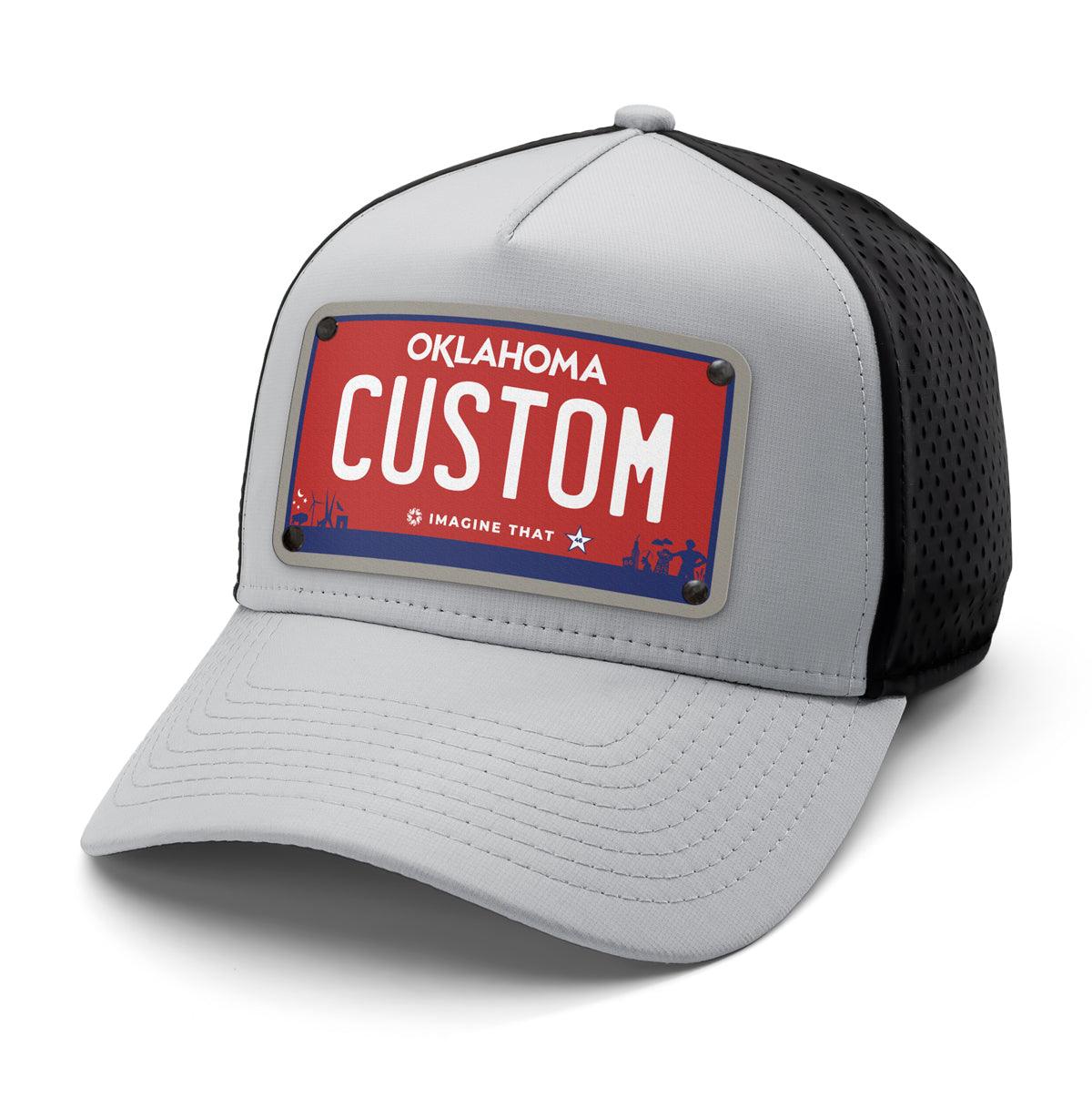 Oklahoma Red Plate Hat