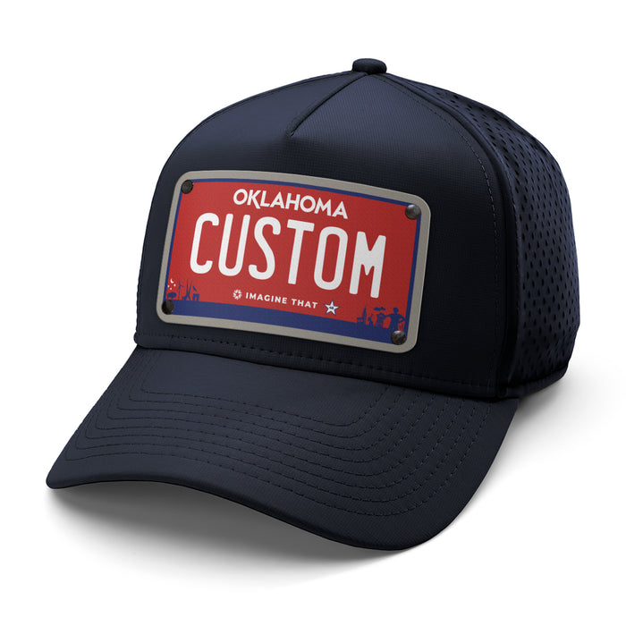 Oklahoma Red Plate Hat