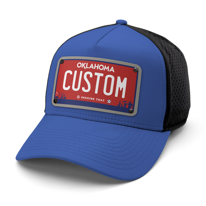 Oklahoma Red Plate Hat