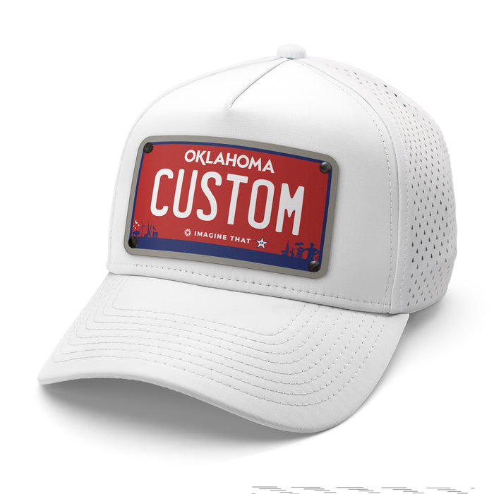Oklahoma Red Plate Hat