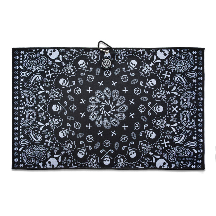 Magnetic Golf Towel Paisley